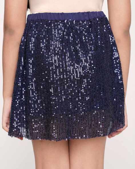 Sequin mini skirt 7 little clearance words