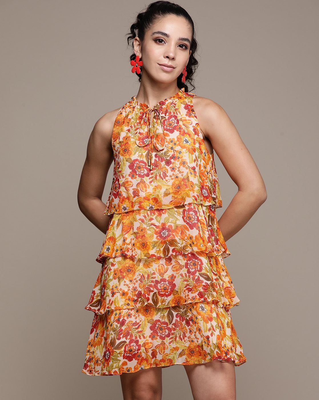 Ajio midi dress haul latest fig Affordable shorts dress maxi dresses one  piece dress from ajio haul - YouTube