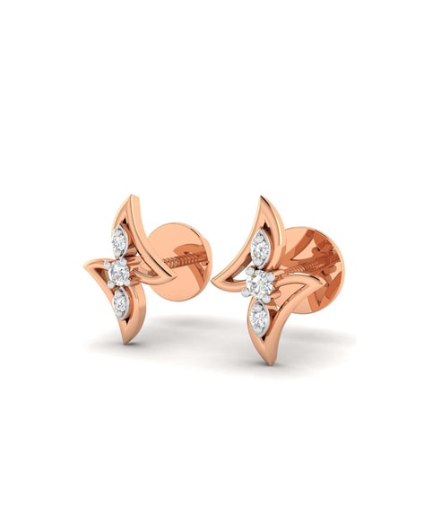 14k Yellow Gold Solitaire Zirconia Stud, Single Earring (Unisex) – Tilo  Jewelry®