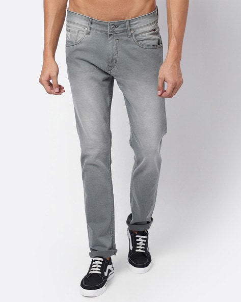 Buy Cantabil Men Carbon Jeans at Redfynd