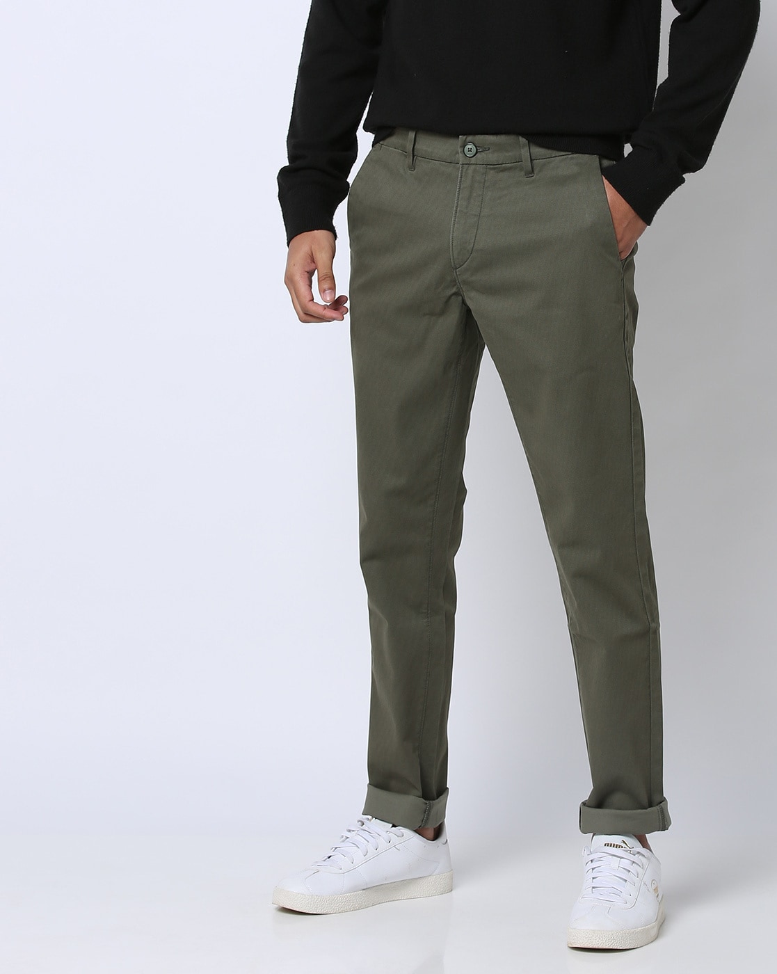 Buy U.S. Polo Assn. Denim Co. Men Brown Brandon Slim Tapered Fit Clean Look  Jeans online