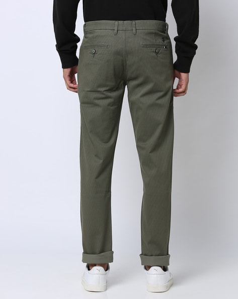 Buy Olive Trousers & Pants for Men by U.S. Polo Assn. Online