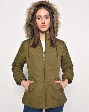 Olive green 2025 bubble coat