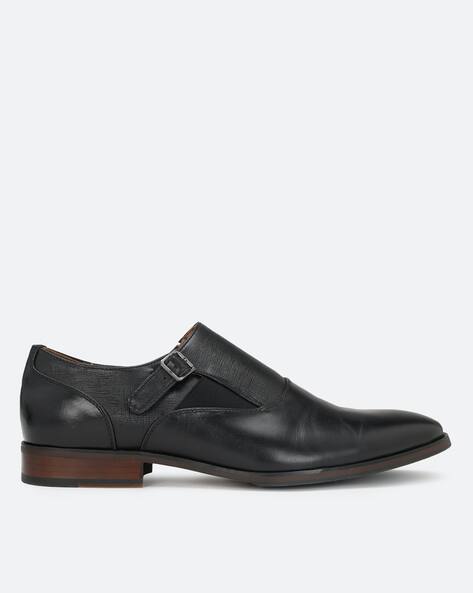 Leather Monks Formal Shoes