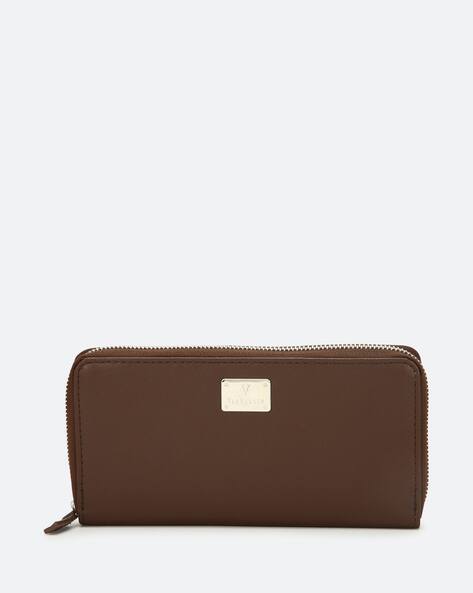 VAN HEUSEN Zip-Around Wallet with Metal Accent