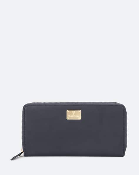 VAN HEUSEN Zip-Around Wallet with Logo Accent