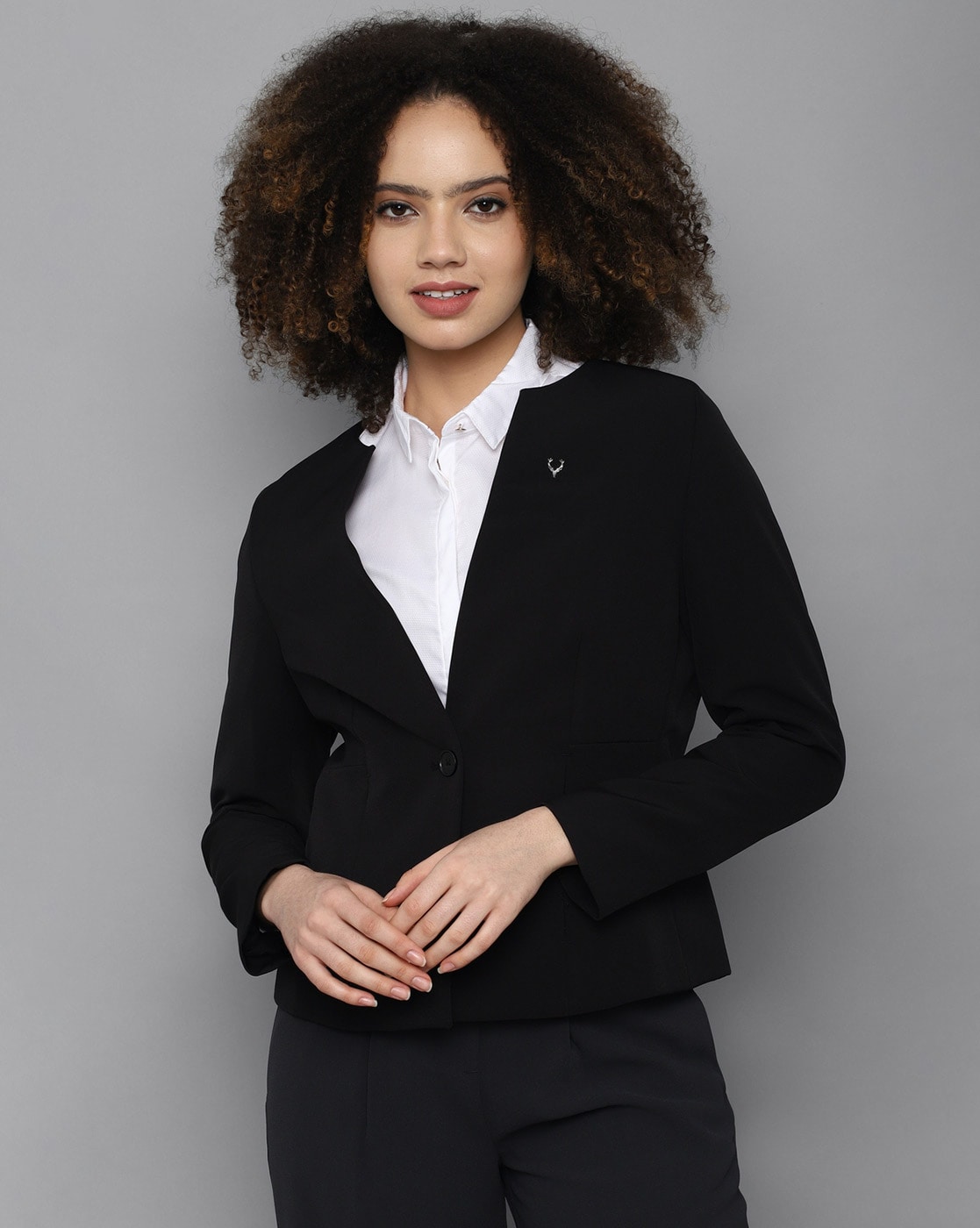 Allen solly 2025 black blazer