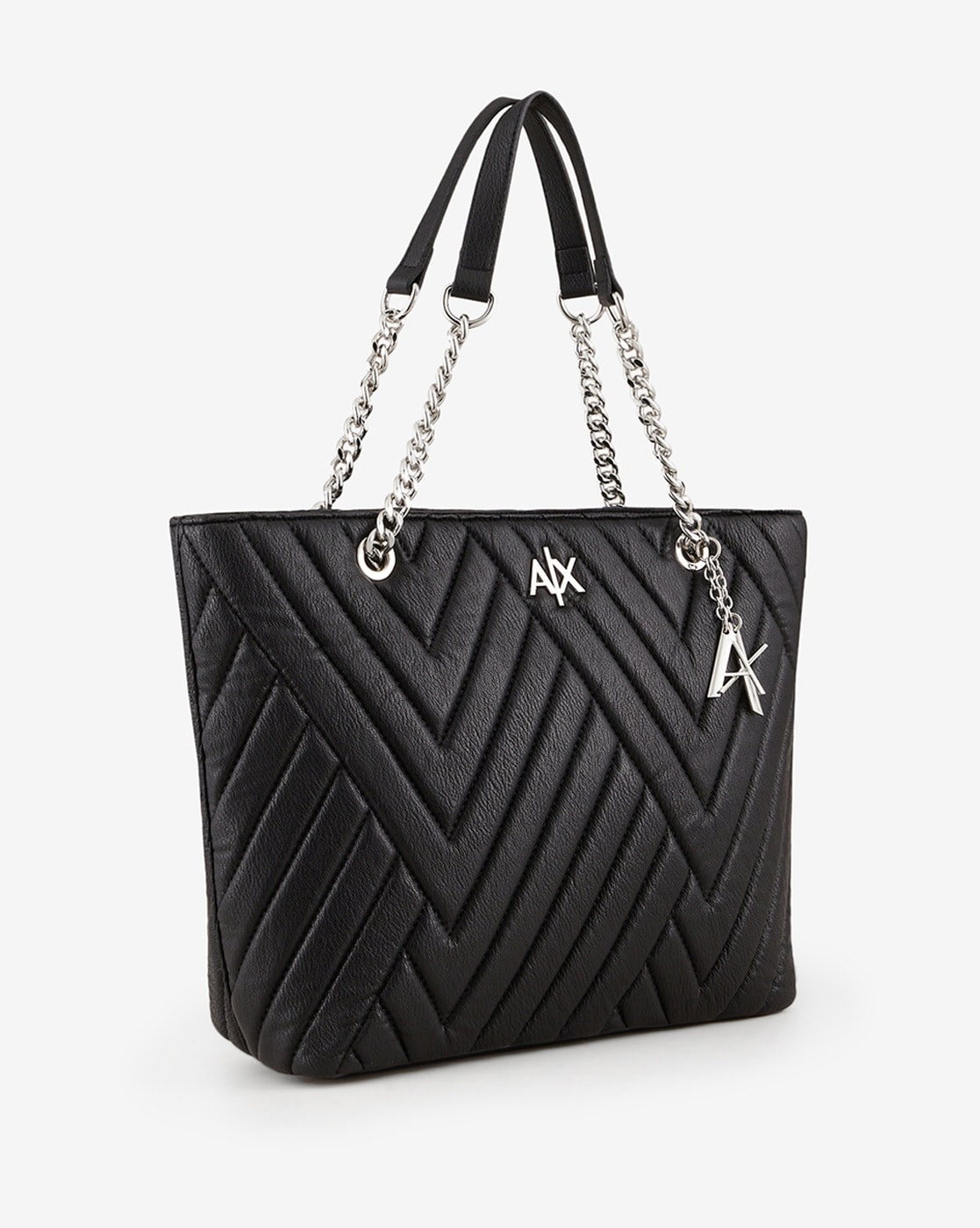 Armani black on sale tote bag