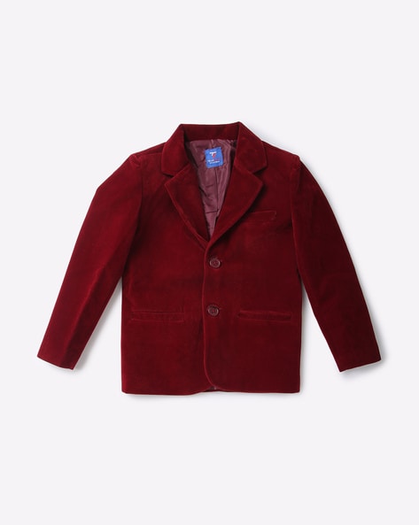 Boys hot sale maroon coat