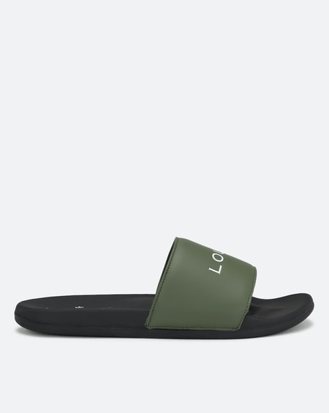Buy Olive Flip Flop & Slippers for Men by LOUIS PHILIPPE Online