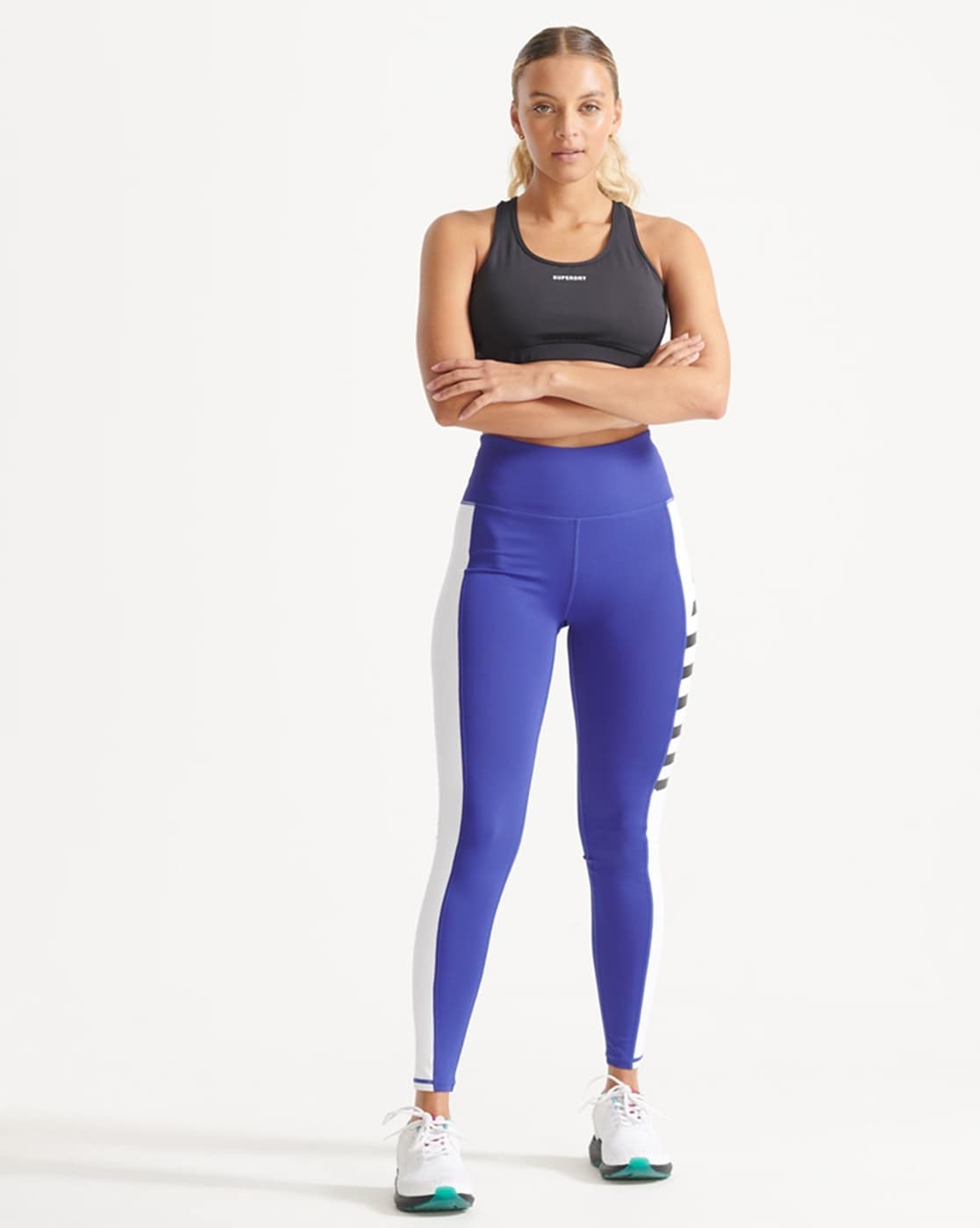 Run Cropped Tights with Insert Pockets