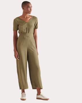 superdry Studios Printed V-Neck Jumpsuit-picture-38