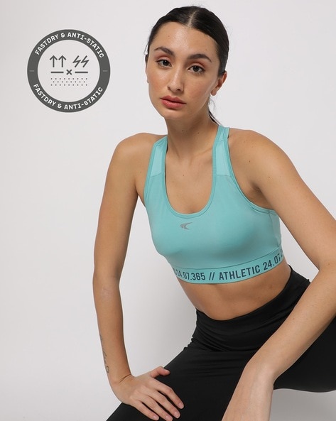 Buy Teal Blue Bras for Women by PERFORMAX Online