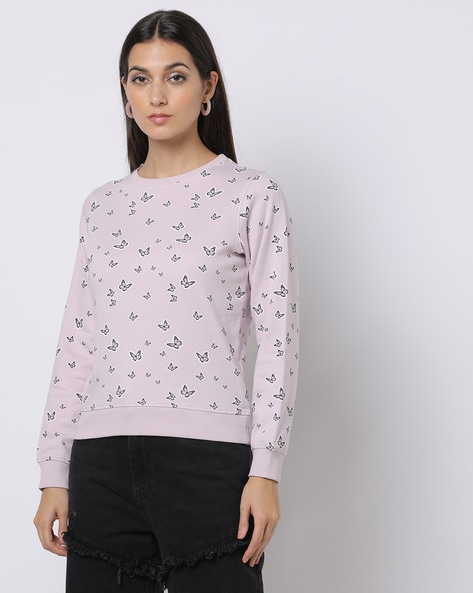 Buy Lilac Sweatshirt & Hoodies for Women by RIO Online