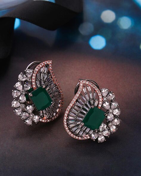 Tanishq american sale diamond earrings