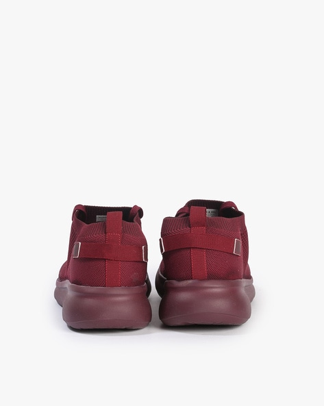 Buy Maroon Sneakers for Men by Barrels And Oil Online Ajio