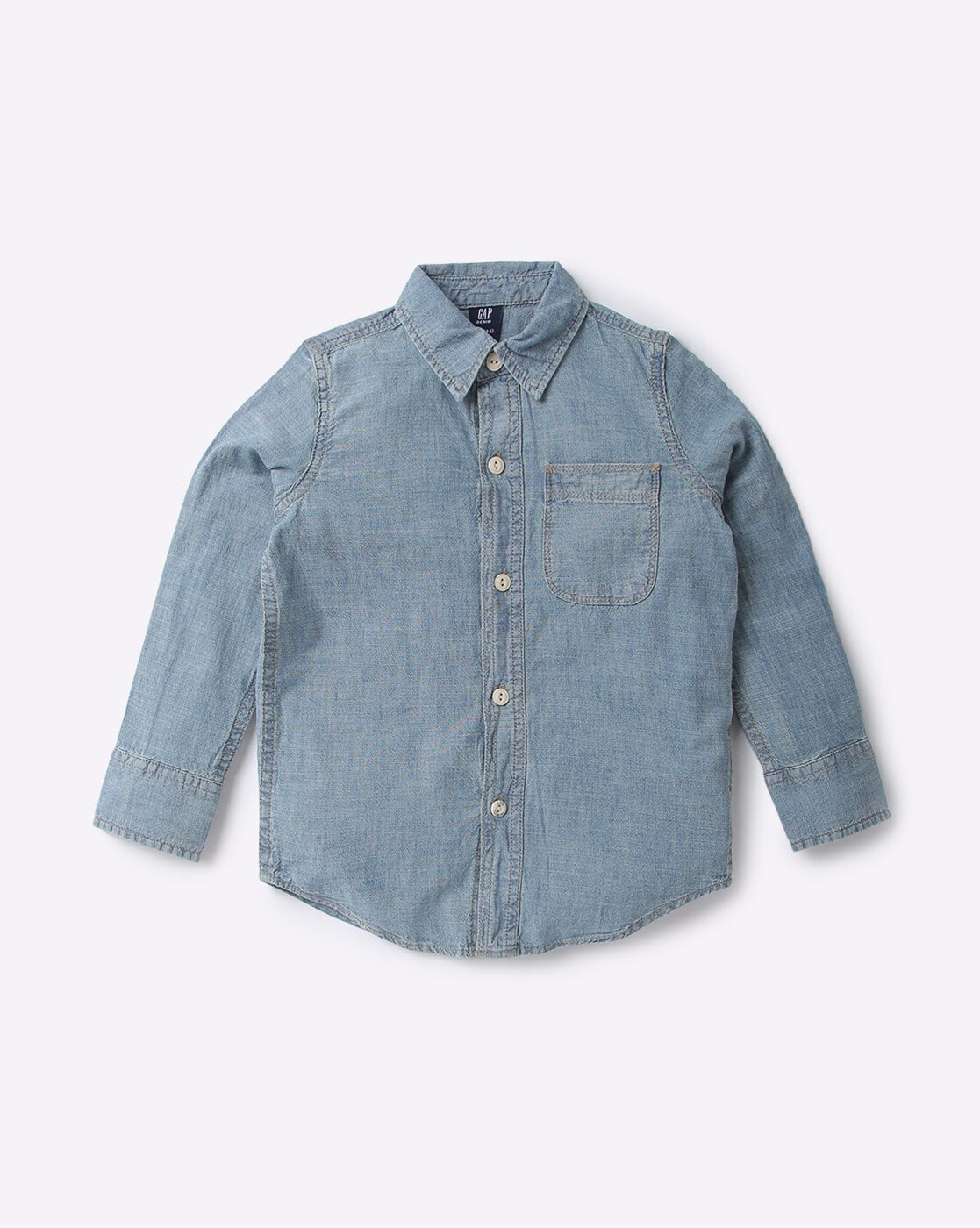 Shirt with Patch Pocket