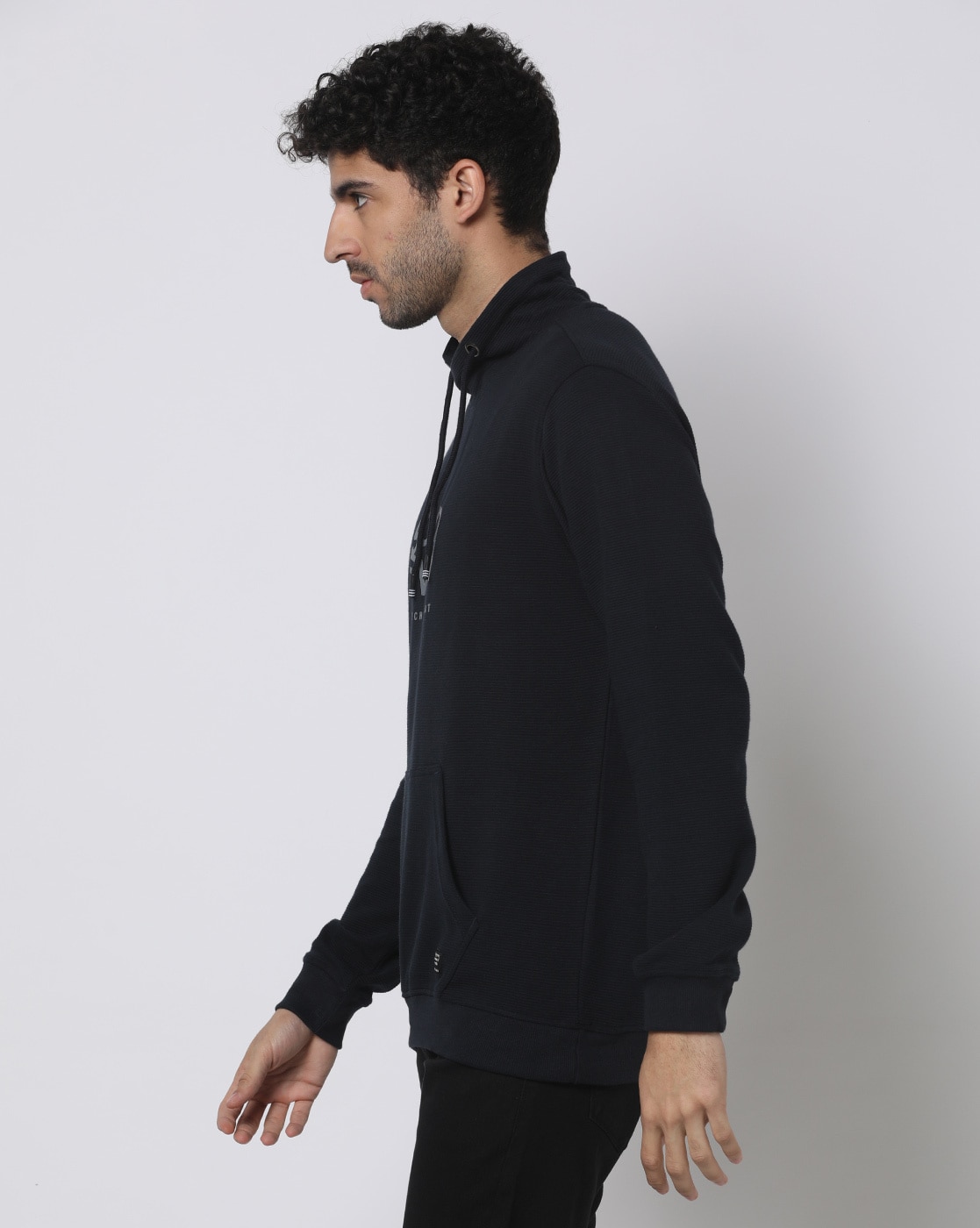 Buy Navy Blue Sweatshirt & Hoodies for Men by DNMX Online