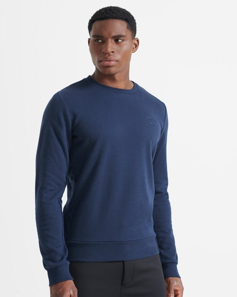 Mens superdry sale jumper sale