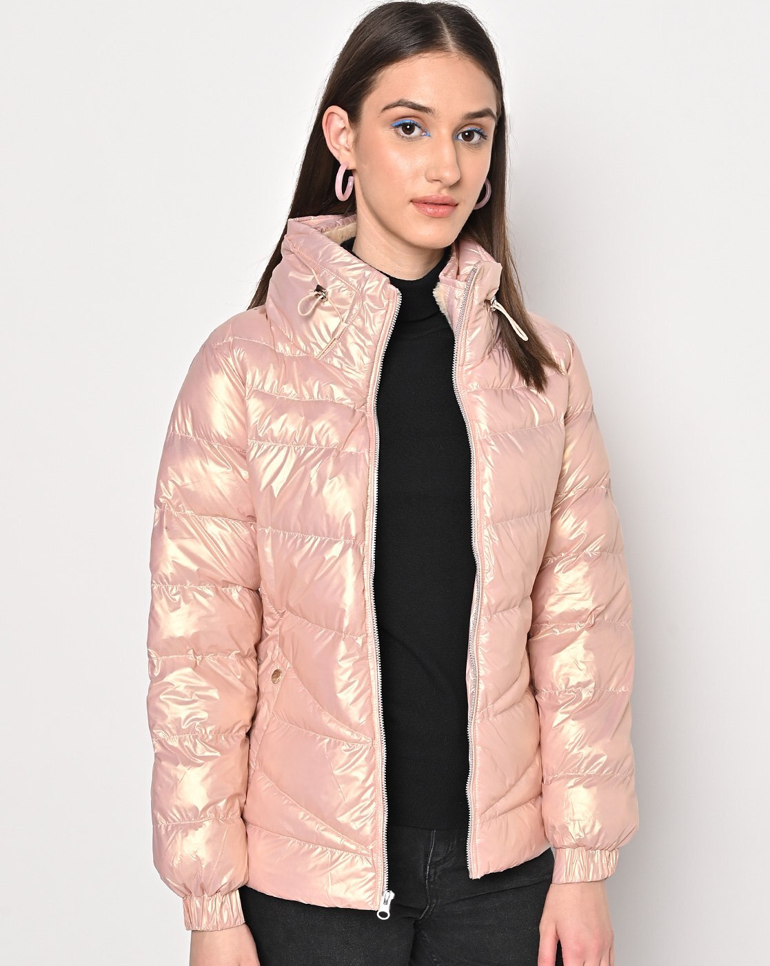 Michael Kors Pink Blush Packable Down Puffer Jacket Size Small – A Second  Look 2