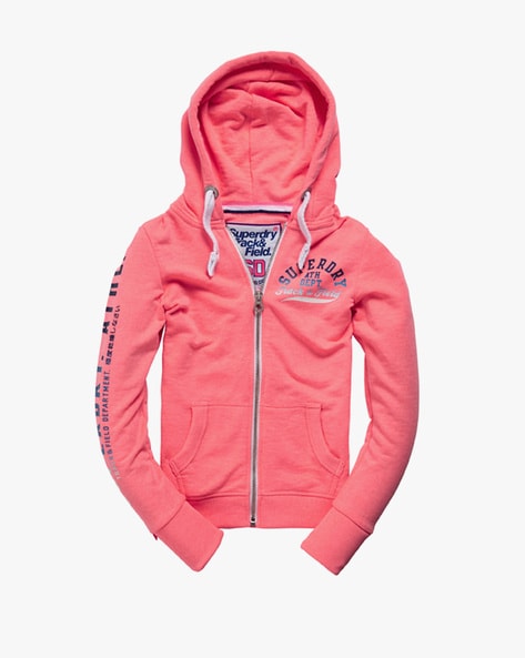 Buy Pink Sweatshirt Hoodies for Women by SUPERDRY Online Ajio