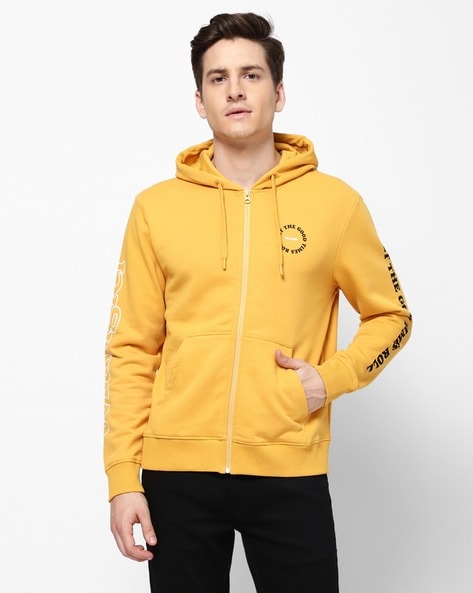Buy Yellow Sweatshirt & Hoodies for Men by WRANGLER Online 