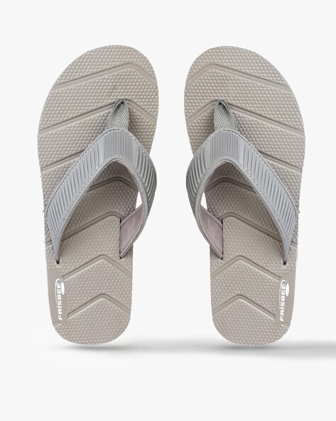 Buy Grey Flip Flop Slippers for Men by FRISBEE Online Ajio