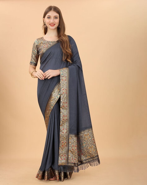 All Saree - Explore Latest And heavy Work Designer silk saree Buy Online –  Bahuji - Online Fashion & Lifestyle Store