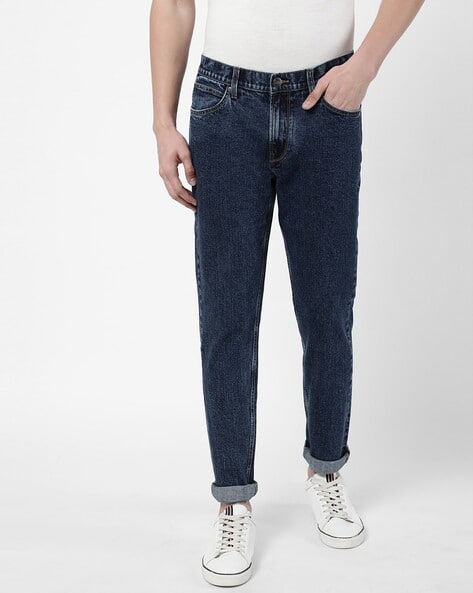 Men Men Lightly Washed Skinny Fit Jeans