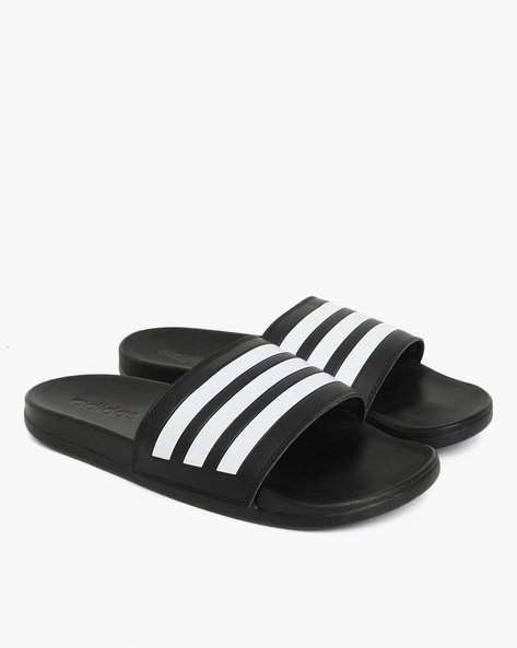 Adidas Adilette Comfort Striped Slides