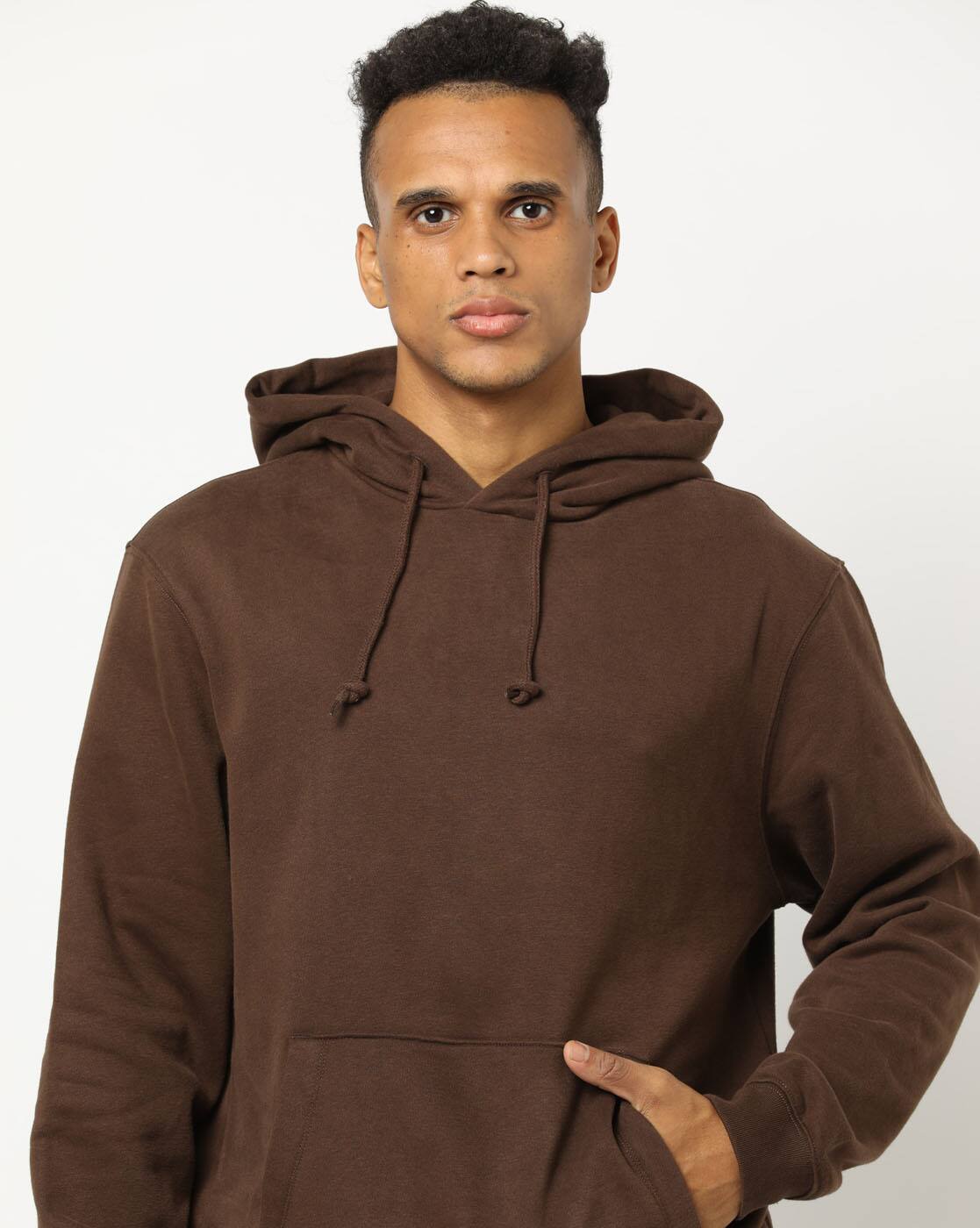 Buy Woodsy Brown Sweatshirt u0026 Hoodies for Men by GAP Online | Ajio.com