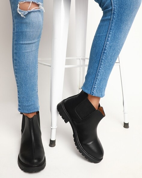 Marc Loire Ankle-Length Chelsea Boots