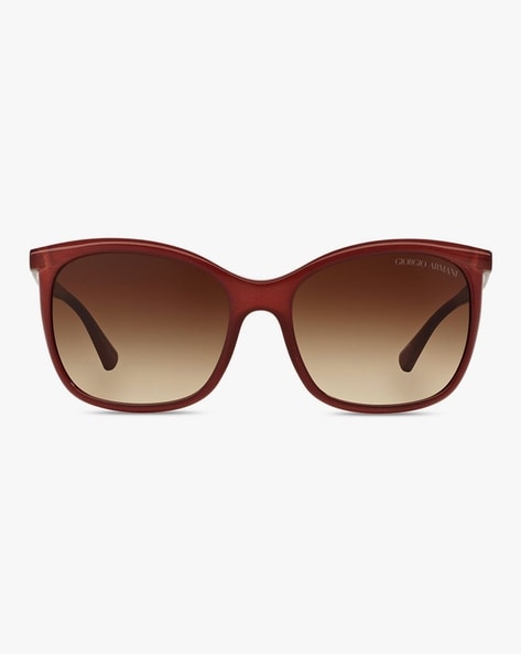 Maroon discount lens sunglasses