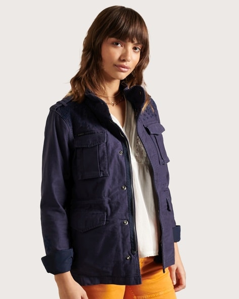 Superdry Crafted M65 Zip-Front Jacket