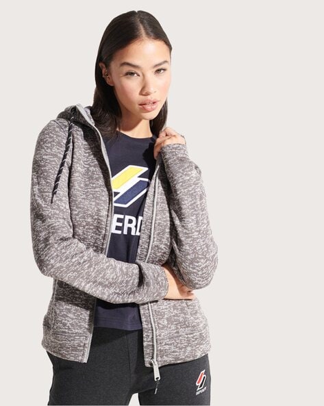 Buy Grey Sweatshirt & Hoodies for Women by SUPERDRY Online