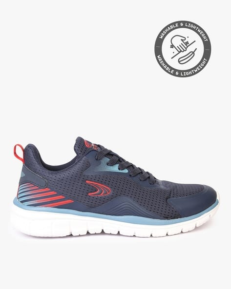 PERFORMAX Striped Lace-Up Running Shoes