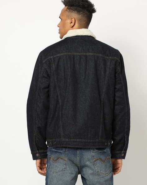 Gap mens sherpa clearance jacket