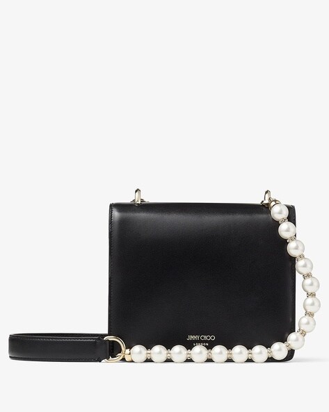 Jimmy Choo Cheri Chain Leather Wallet