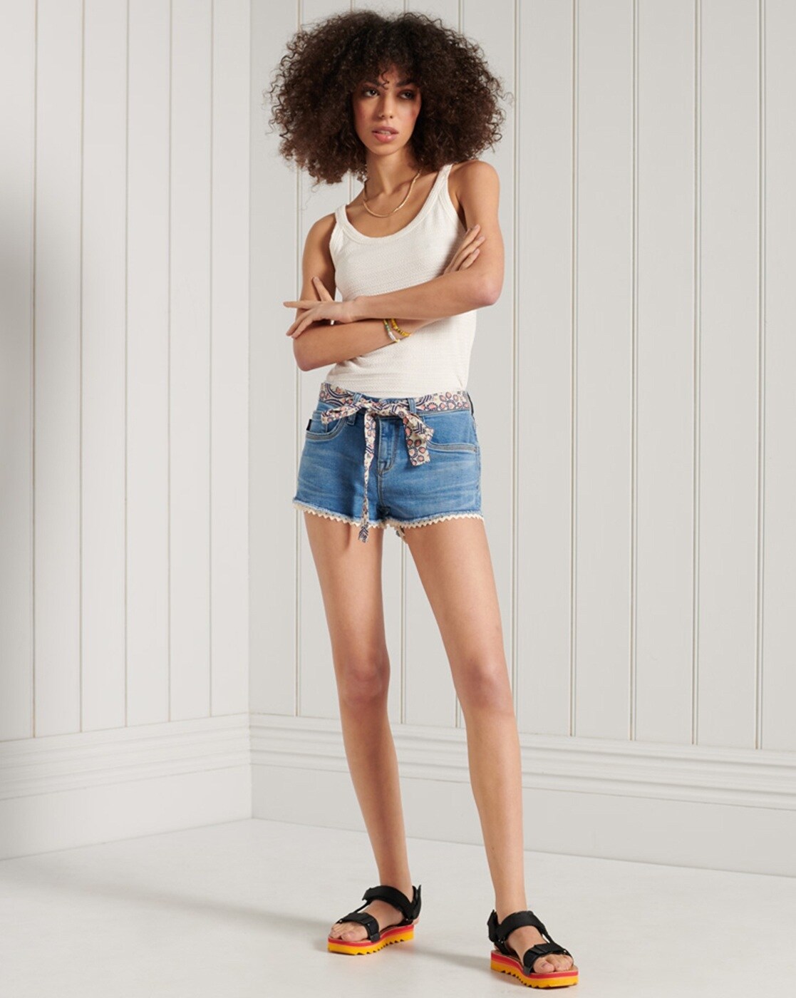 Buy Blue Shorts for Women by SUPERDRY Online