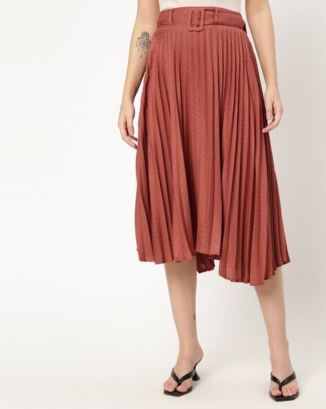 Beige/Brown S WOMEN FASHION Skirts Casual skirt Basic Stradivarius casual skirt discount 70% 