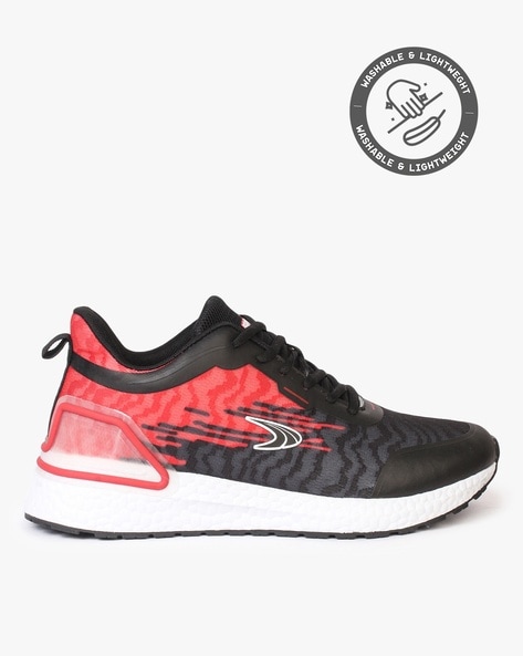 Colourblock Lace-Up Training Shoes