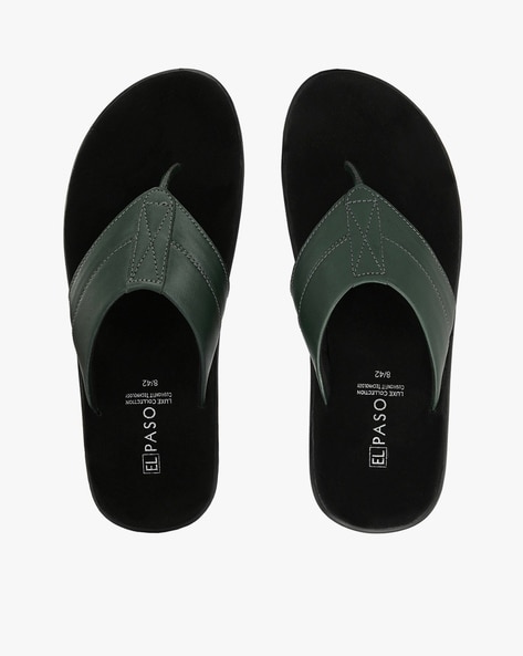 Buy Grey & Blue Flip Flop & Slippers for Men by AJIO Online | Ajio.com-sgquangbinhtourist.com.vn