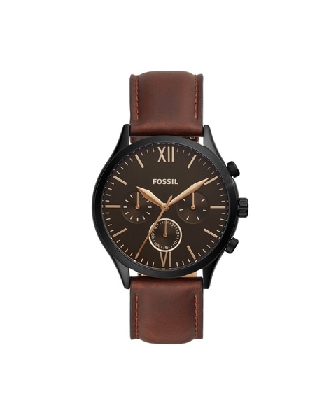 Men Analogue Brown Watch - BQ2453