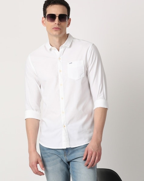 Buy White Shirts for Men by WRANGLER Online 