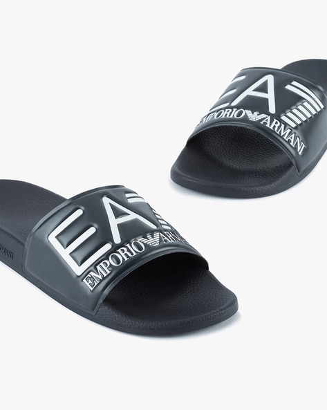 Armani on sale slippers sale