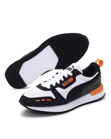 Lace Fastening Flat Heeled Sports Shoes