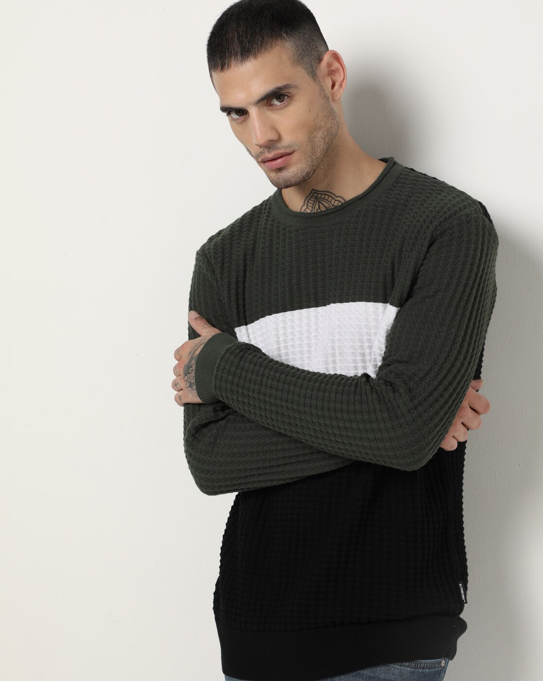 Buy Mustard Yellow Sweaters & Cardigans for Men by ALTHEORY Online