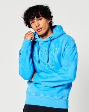 Baby blue 2024 superdry hoodie