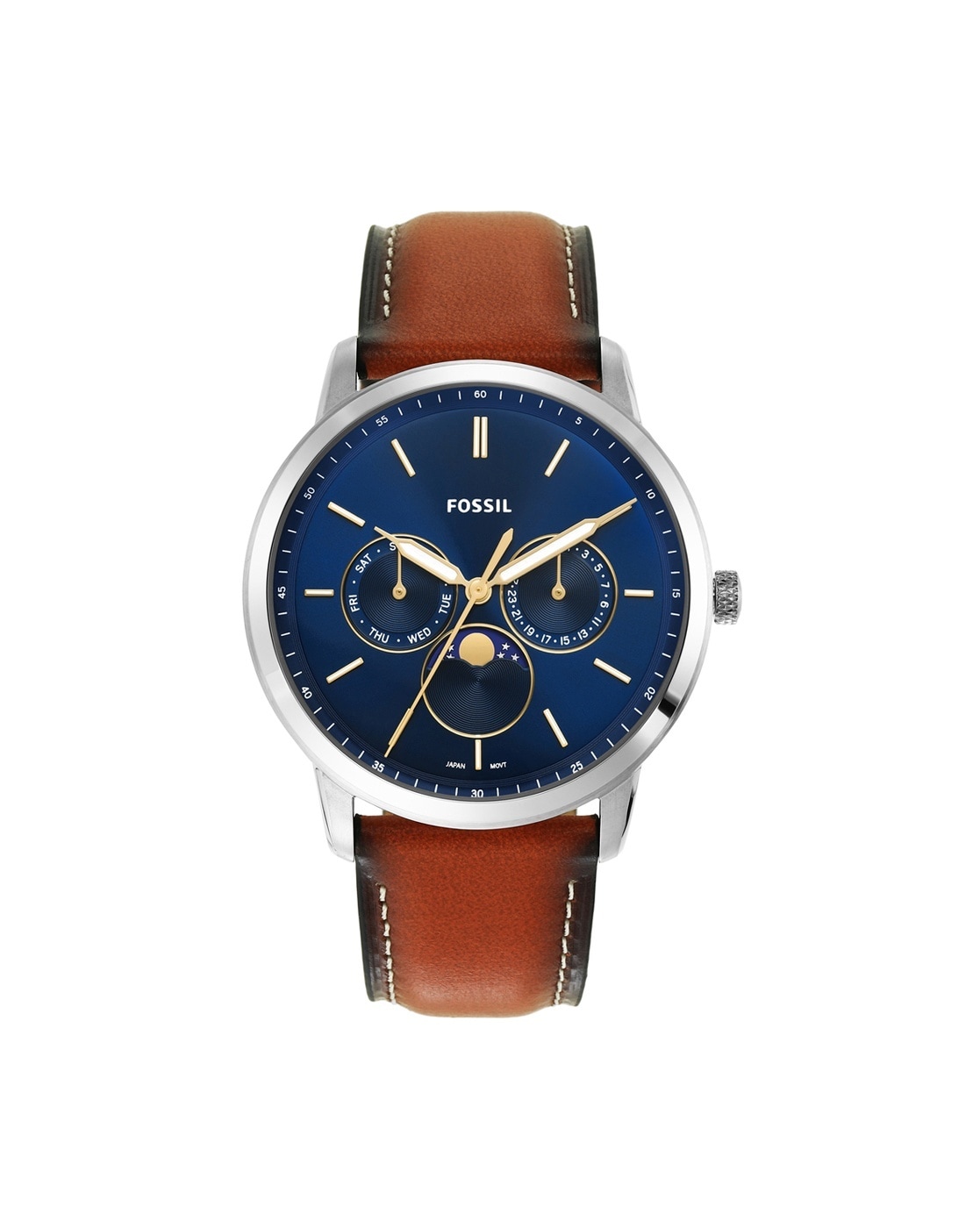 Fossil Grant Chronograph Light Brown Leather Men Watch [FS5118P] in  Palanpur at best price by Smay Watch And Mobile - Justdial