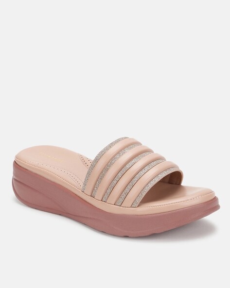 Platform sliders outlet womens